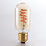 Ampoule tube LED E27 dimmable Ø45 mm en verre ambré 4 W 1800 K