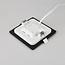 Spot encastrable LED carré 6W à température de couleur réglable - 120 x 120 mm noir