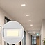 Downlight carré 6W avec température de couleur réglable - 120 x 120 mm