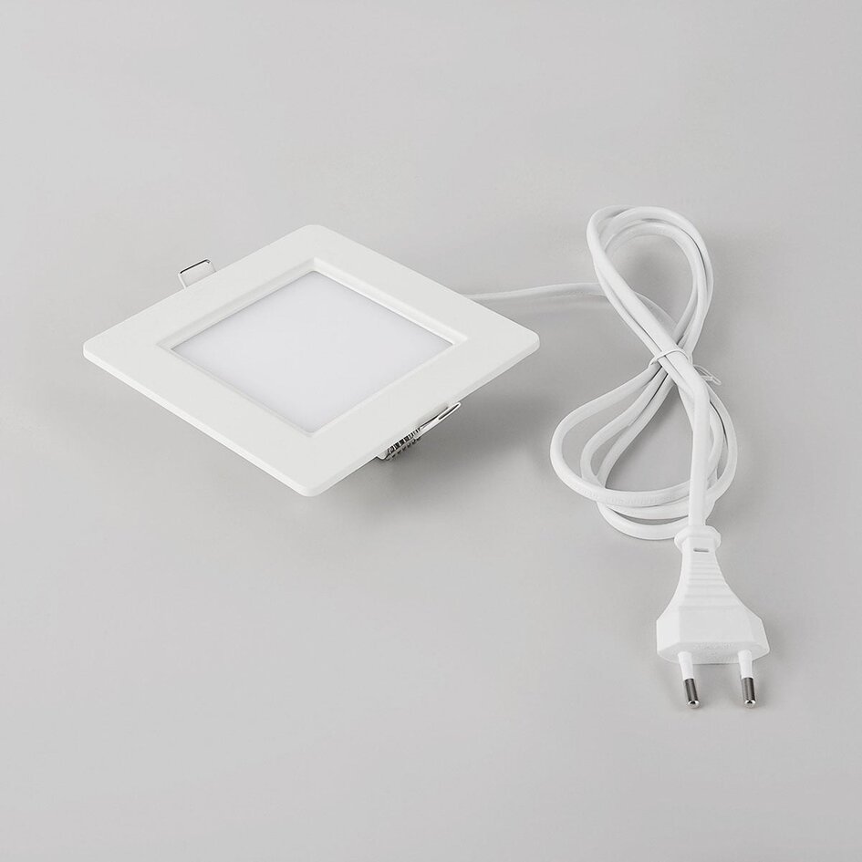 Downlight carré 6W avec température de couleur réglable - 120 x 120 mm