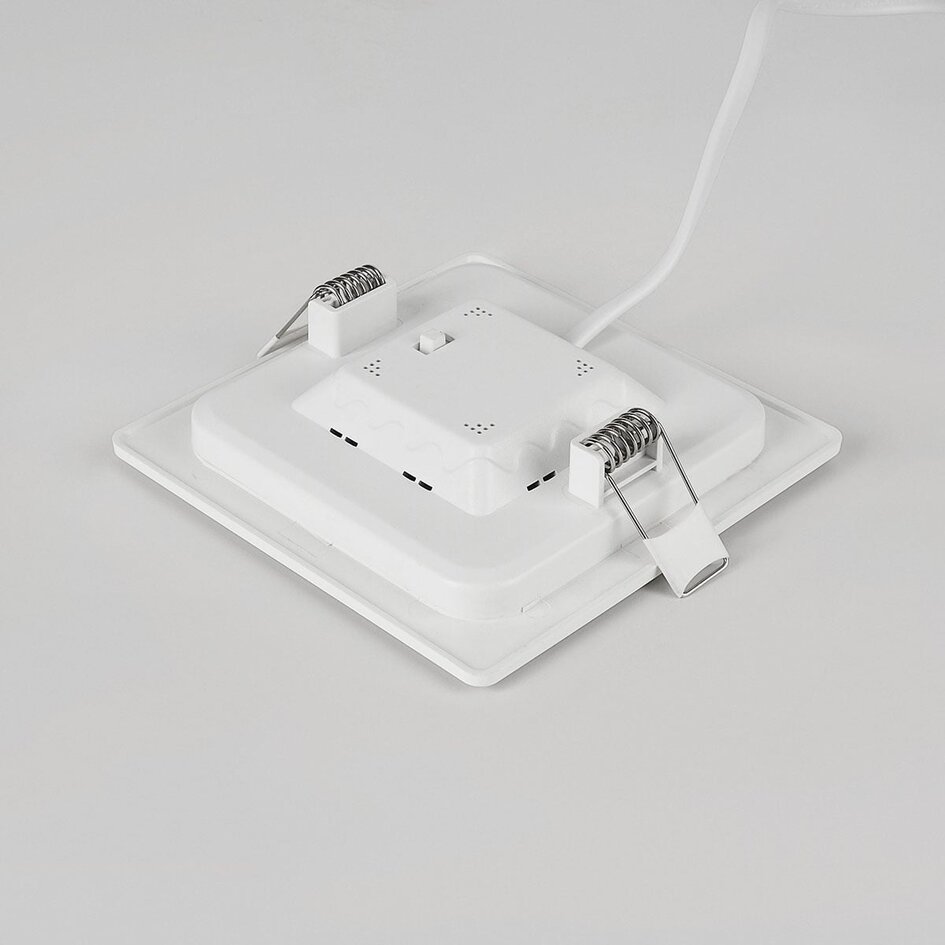 Downlight carré 6W avec température de couleur réglable - 120 x 120 mm