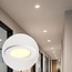 Spot circulaire à LED 6W avec CCT 3000K/4000K/6500K - Ø120mm