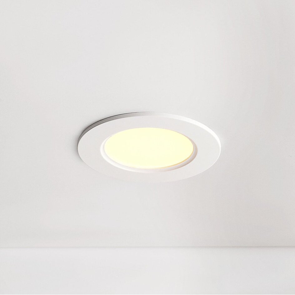 Spot circulaire à LED 6W avec CCT 3000K/4000K/6500K - Ø120mm