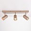 Spot de plafond Tivo avec 3 spots orientables - beige sable