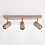 Spot de plafond Tivo avec 3 spots orientables - beige sable