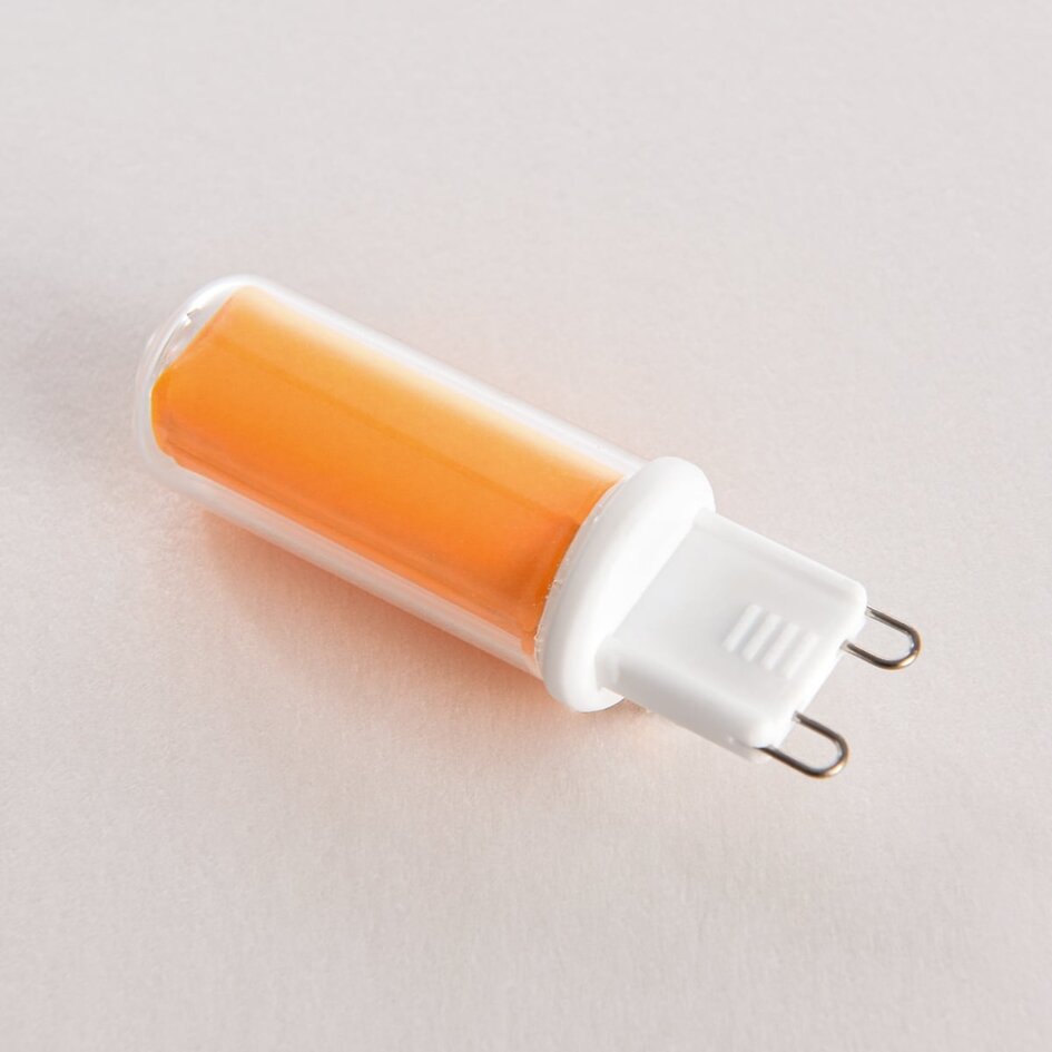 Spot LED G9 dimmable 4,2W verre clair 2000K