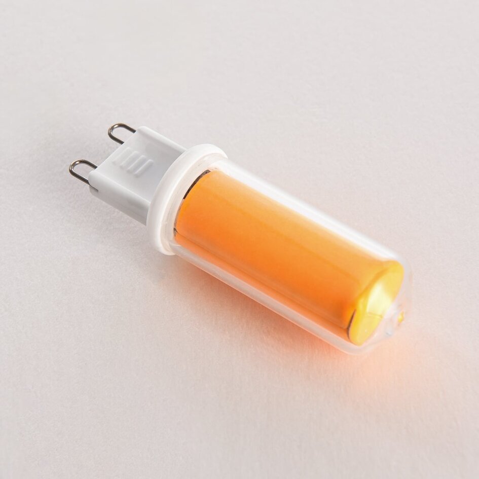 Spot LED G9 dimmable 4,2W verre clair 2000K