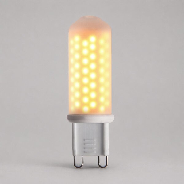 Spot LED G9 dimmable 2,2W 2000K verre dépoli