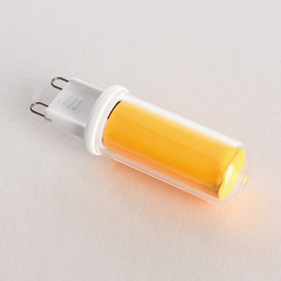 Source lumineuse G9 2,2W verre clair 3 niveaux de gradation