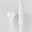 Lampe de table Ranpu naturelle avec abat-jour en lin