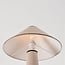Lampadaire Violetta en lin - blanc