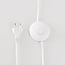 Lampadaire Violetta en lin - blanc