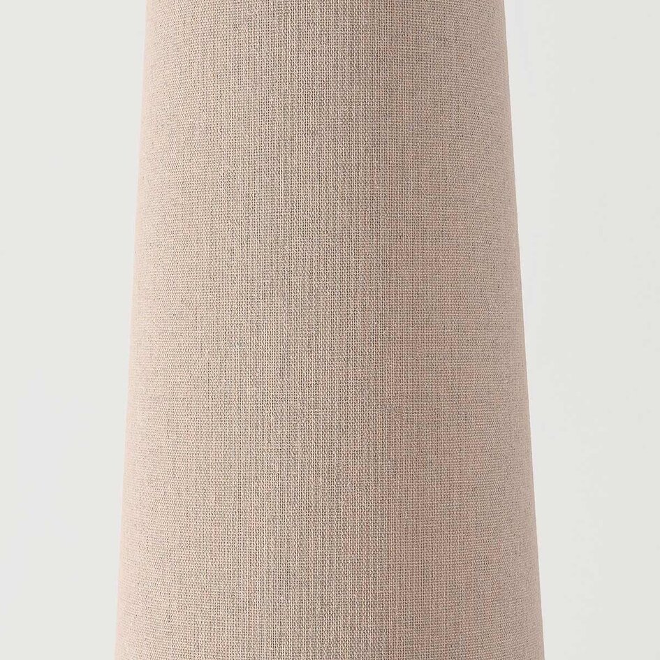 Lampadaire Violetta en lin - blanc