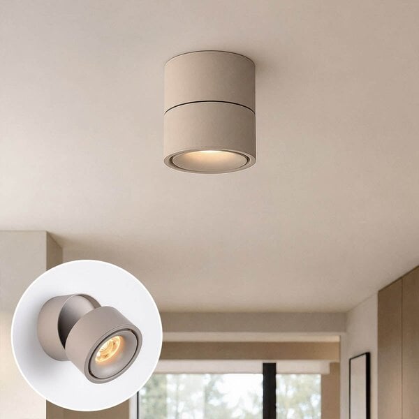 Spot en saillie dim-to-warm Julie en beige