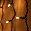 Guirlande de stalactites raccordable | dès 3 m, 114 LED | blanc chaud | caoutchouc