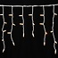 Guirlande stalactite connectable | à partir de 3 mètres | 114 LED | blanc chaud | câble blanc | caoutchouc
