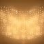 Rideau lumineux raccordable blanc | 2 m | 300 LED | 2200K | caoutchouc