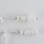Rideau lumineux raccordable blanc | 2 m | 300 LED | 2200K | caoutchouc