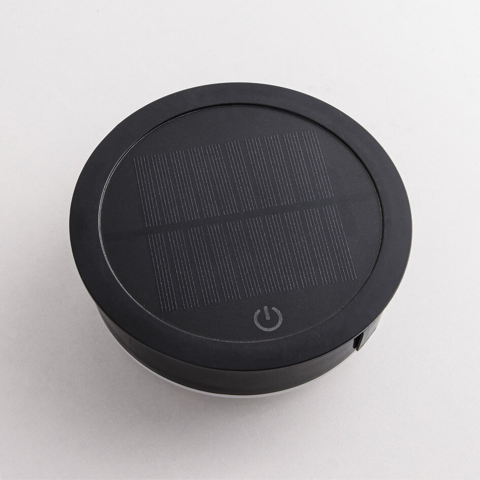 Lanterne solaire Solari aspect bambou à LED intégrée
