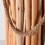 Lampe de table solaire Carola en bois avec poignée - dimmable