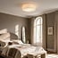 Plafonnier Jantine avec abat-jour en tissu - beige