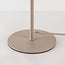 Lampe de table Mirjam avec abat-jour plissé en lin - beige