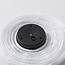 Lampion solaire Soleni - suspension solaire en nylon blanc