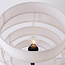 Lampe à poser Masa avec abat-jour en lin à quatre étages