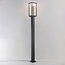 Lampe d'extérieur sur pied Charles anthracite à LED intégrée - 180 cm