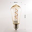Kit guirlande guinguette avec ampoules LED spirale de 3 watts Ø60, option dimmable