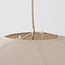 Suspension Sikara avec abat-jour en lin naturel- Ø80