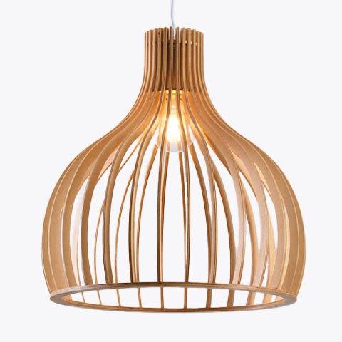 Lampe suspendue Japandi
