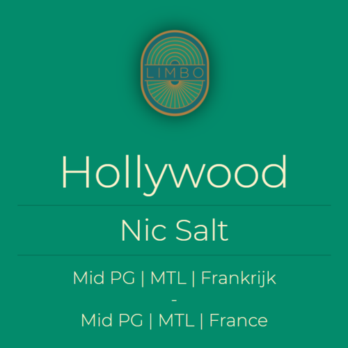 Liquideo Nic Salts Fifty Hollywood Liquideo Nic Salts Fifty Hollywood