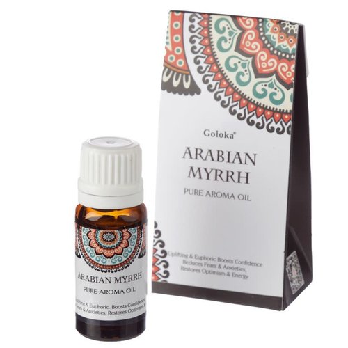 Goloka Geurolie Arabische Mirre (10 ml.) Goloka Geurolie Arabische Mirre (10 ml.)