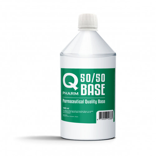 Q Pharm 50PG/50VG - Base (1000 ml)