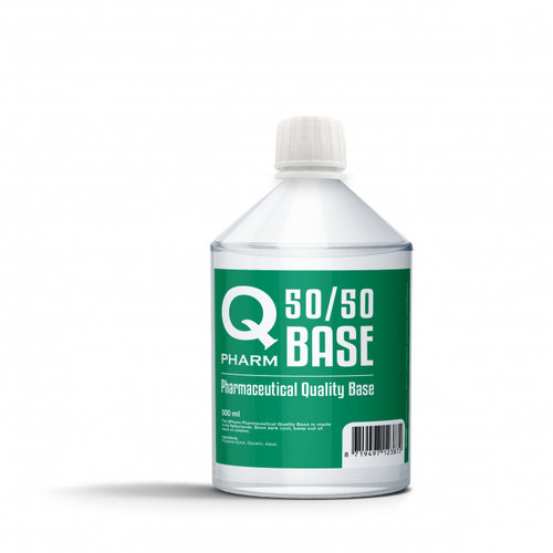 Q Pharm 50PG/50VG - Base (500 ml)