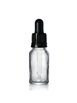 Limbo Liquids Helder glazen fles met pipet (10 ml)