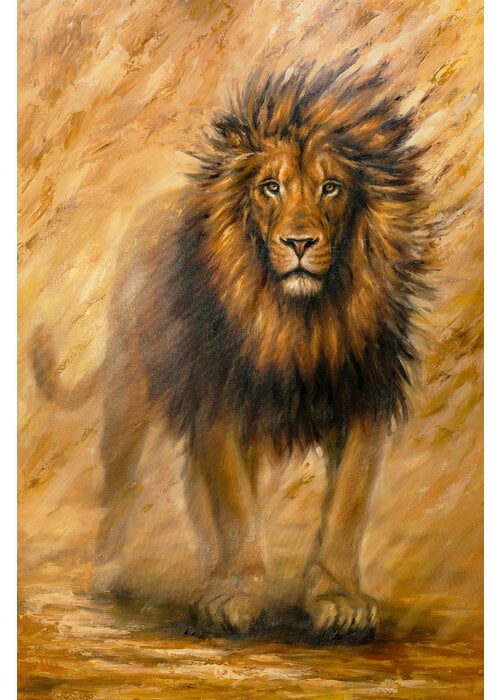 Lion  100  x  150  cm