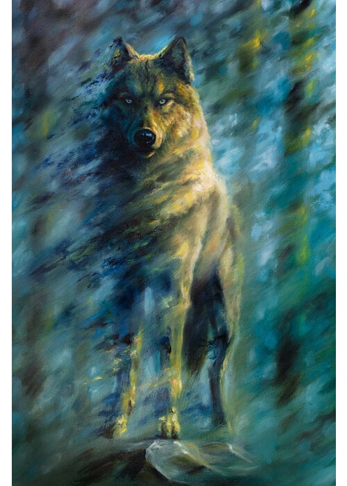 Wolf  100  x  150  cm