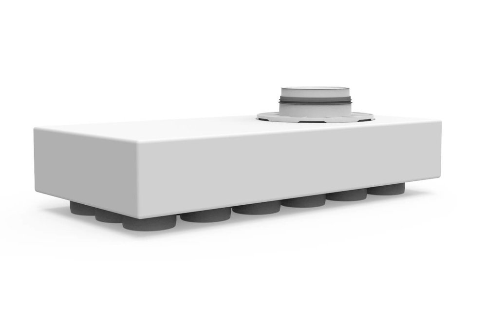 Vent-Axia Uniflexplus ventilatie hoofdverdeelbox 18x Ø69mm met tuit