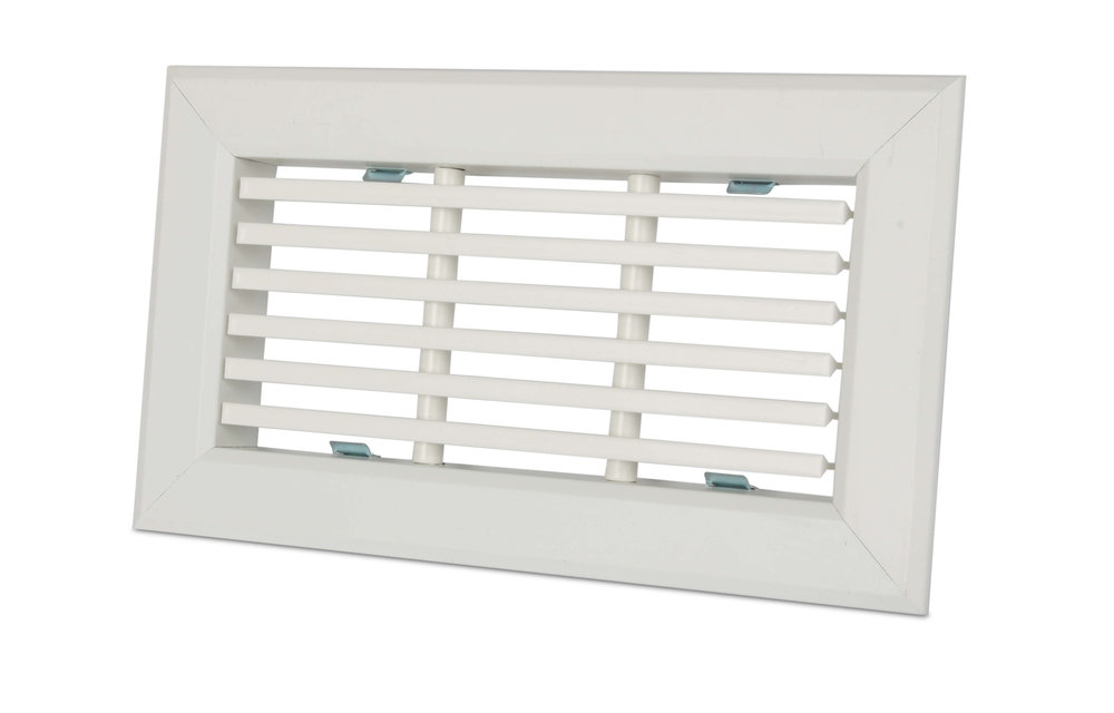 Vent-Axia Uniflexplus rooster met vaste lamellen 200 x 100 voor wandcollector