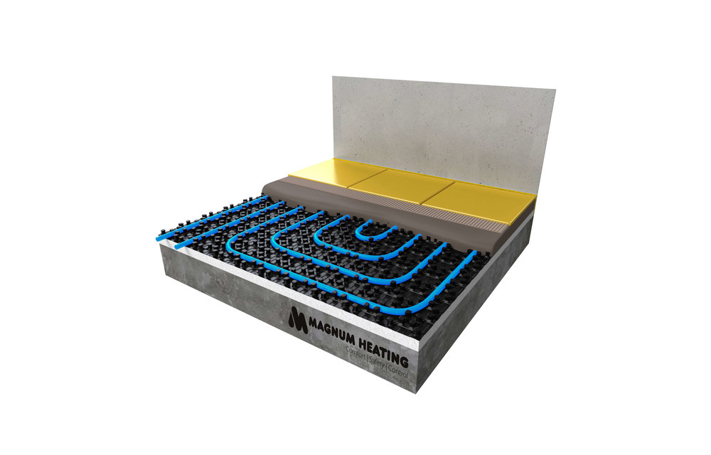 MAGNUM Noppenplaat 47mm (30mm EPS) voor 10m²