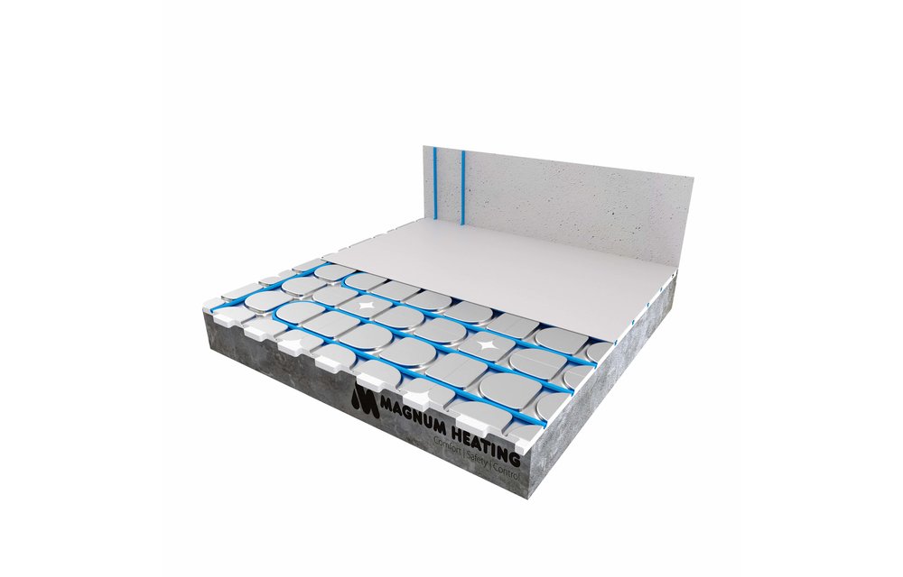 MAGNUM Heatboard W (Droogbouw) 18 mm / 13 platen à 770 x 520 mm / 4,8 m²