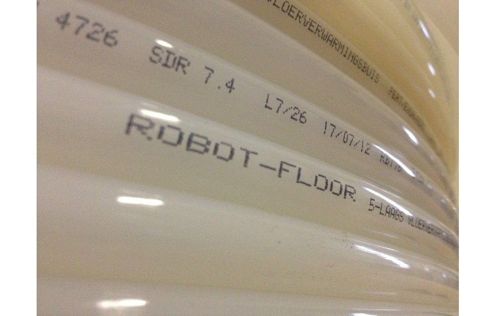RobotFloor PE-RT vloerverwarmingsbuis 16 x 2mm