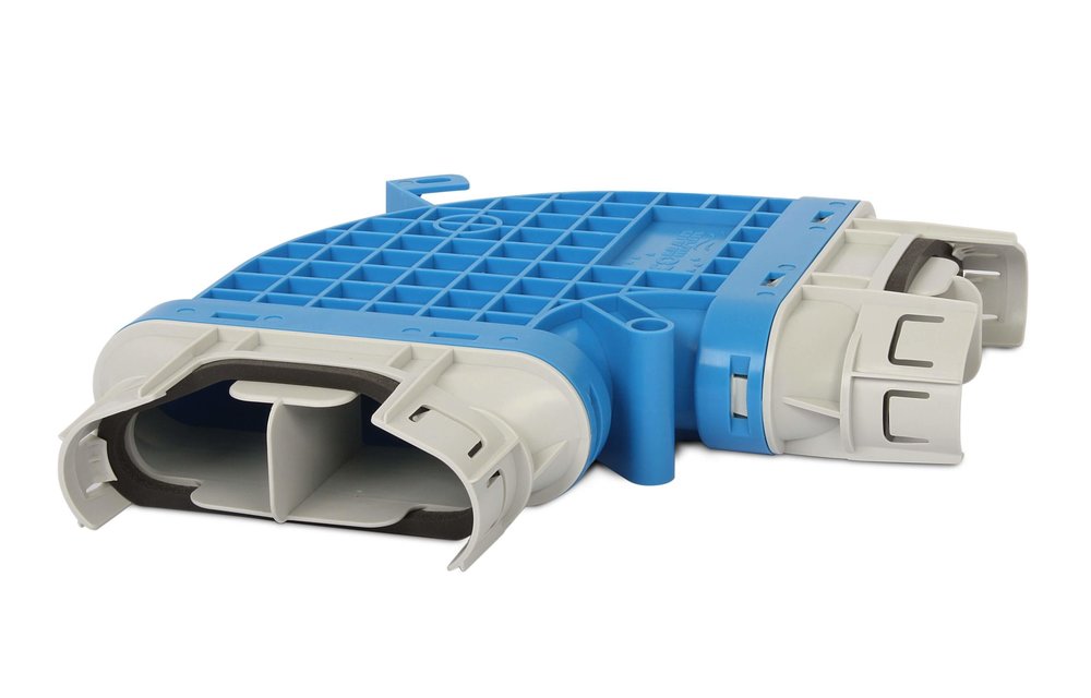 Vent-Axia Uniflexplus horizontale bocht 90° tbv flexibele slang 132x52