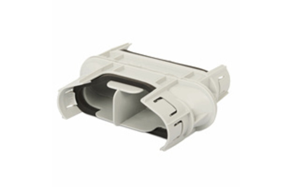 Vent-Axia Uniflexplus koppel omdraaistuk tbv slang 132x52 180°