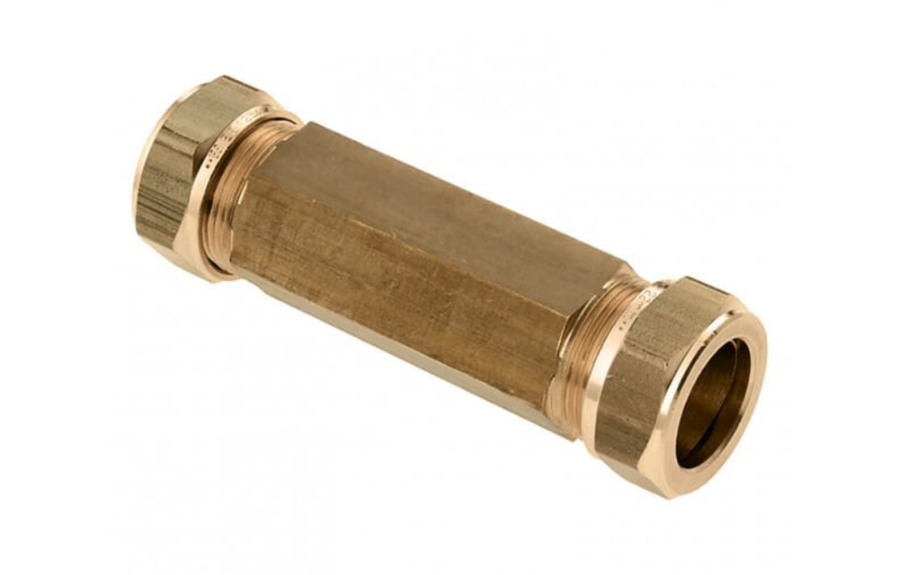 Bonfix messing reparatiekoppeling 2x knel