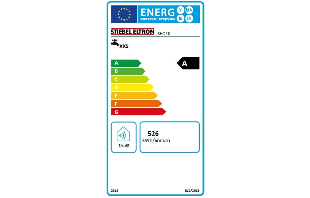 Stiebel Eltron SHC close-in keuken boiler 10 liter 65 graden