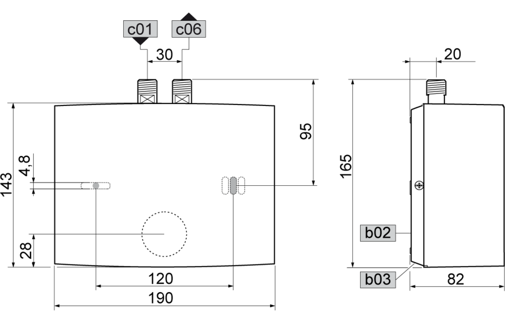 Stiebel Eltron Mini doorstroomboiler DEM3