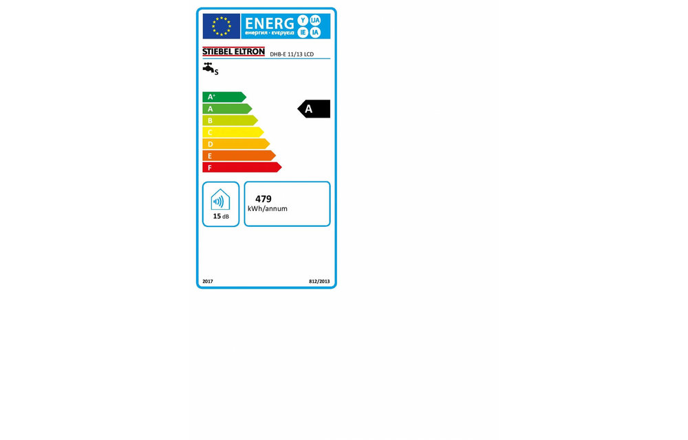 Stiebel Eltron doorstroomboiler DHB-E 11/13 LCD